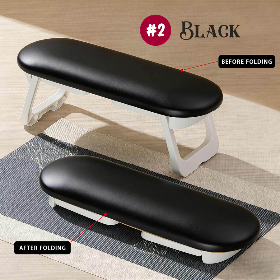 rnt-856 minimalist foldable height adjustable nail arm rest