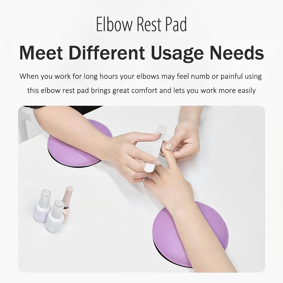 rnt-860 nail art memory foam easy to clean elbow pad
