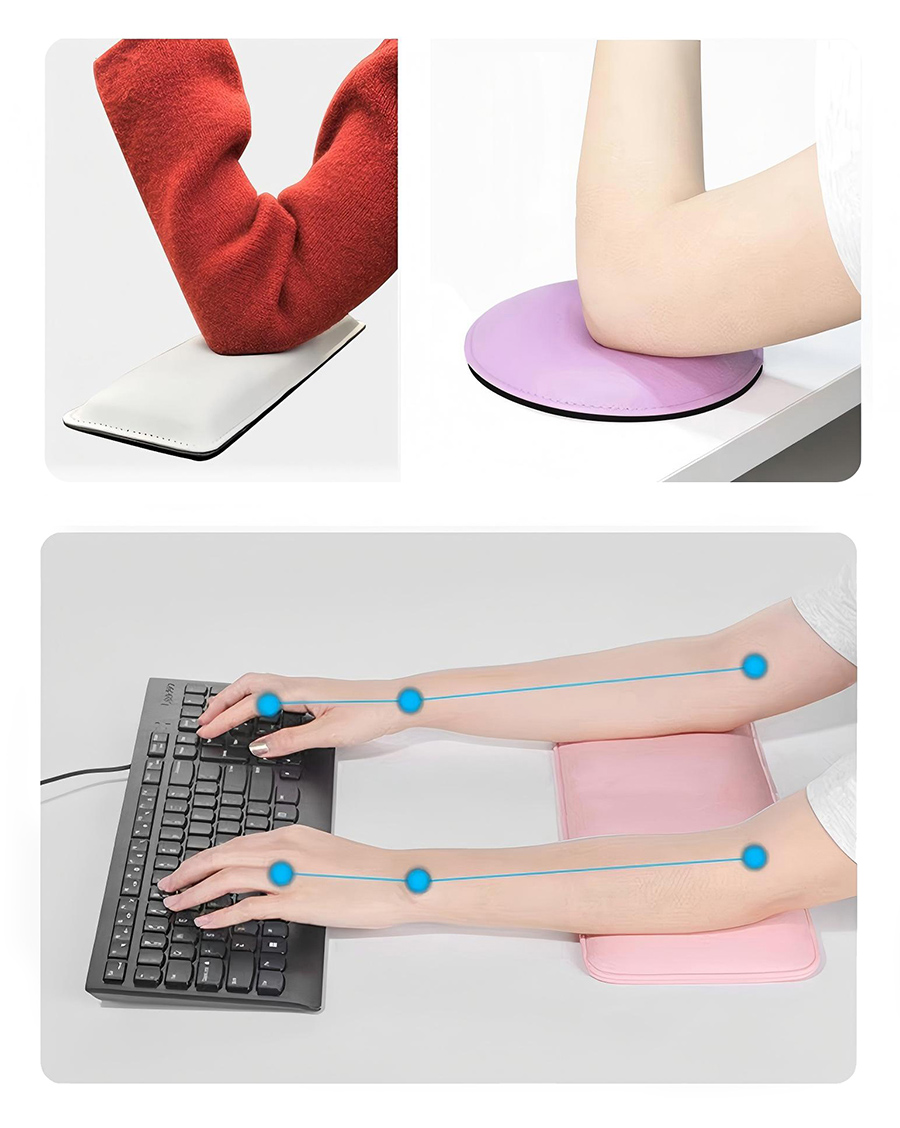 rnt-860 nail art memory foam easy to clean elbow pad