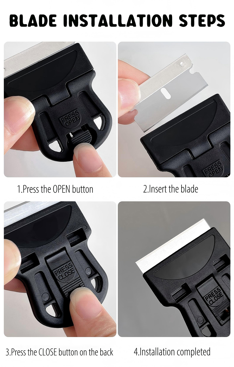 rnme-67 metal scraper for nail stamping plate