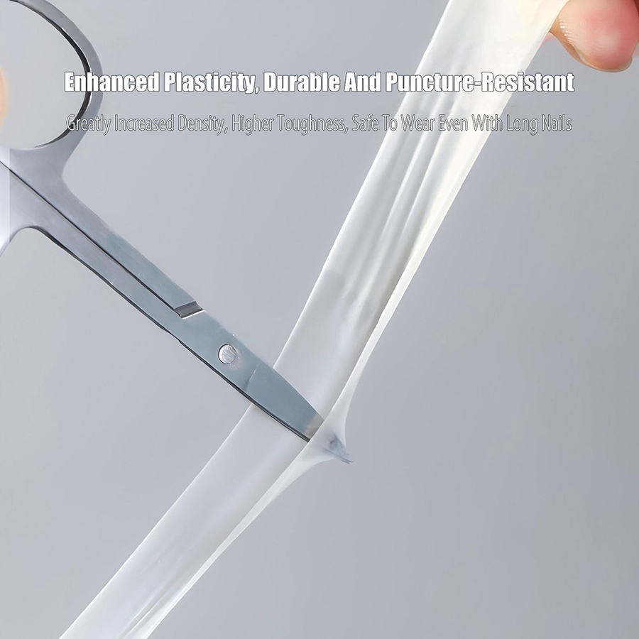 rnt-861 ultra-thin wear-resistant anti-slip disposable finger cots for nail art (100pcs)