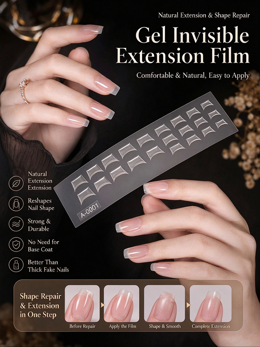 rnt-863 new invisible nail extension film