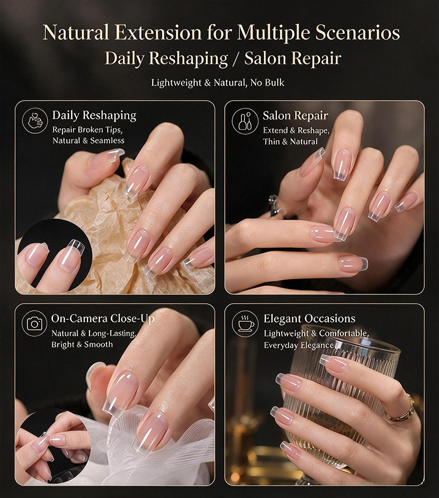 rnt-863 new invisible nail extension film