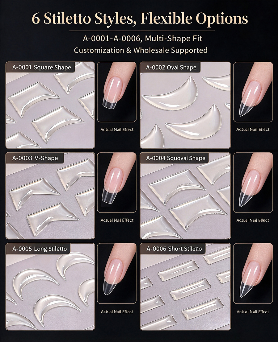 rnt-863 new invisible nail extension film