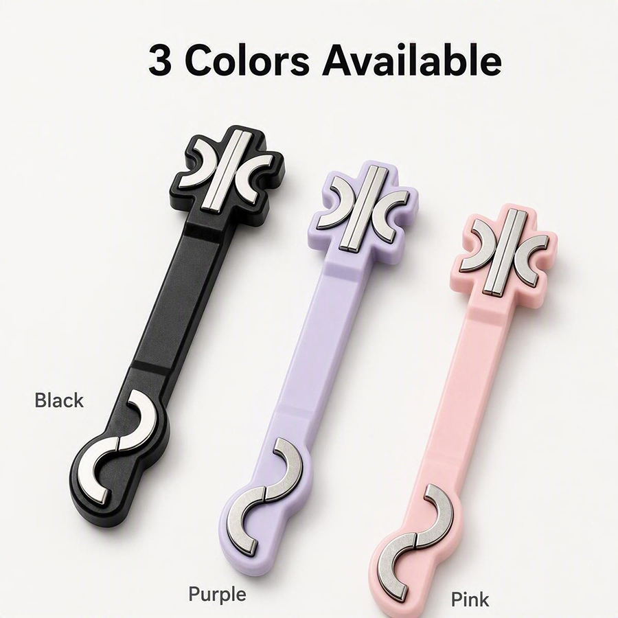 rnt-866 s-shaped ribbon cat eye nail magnet