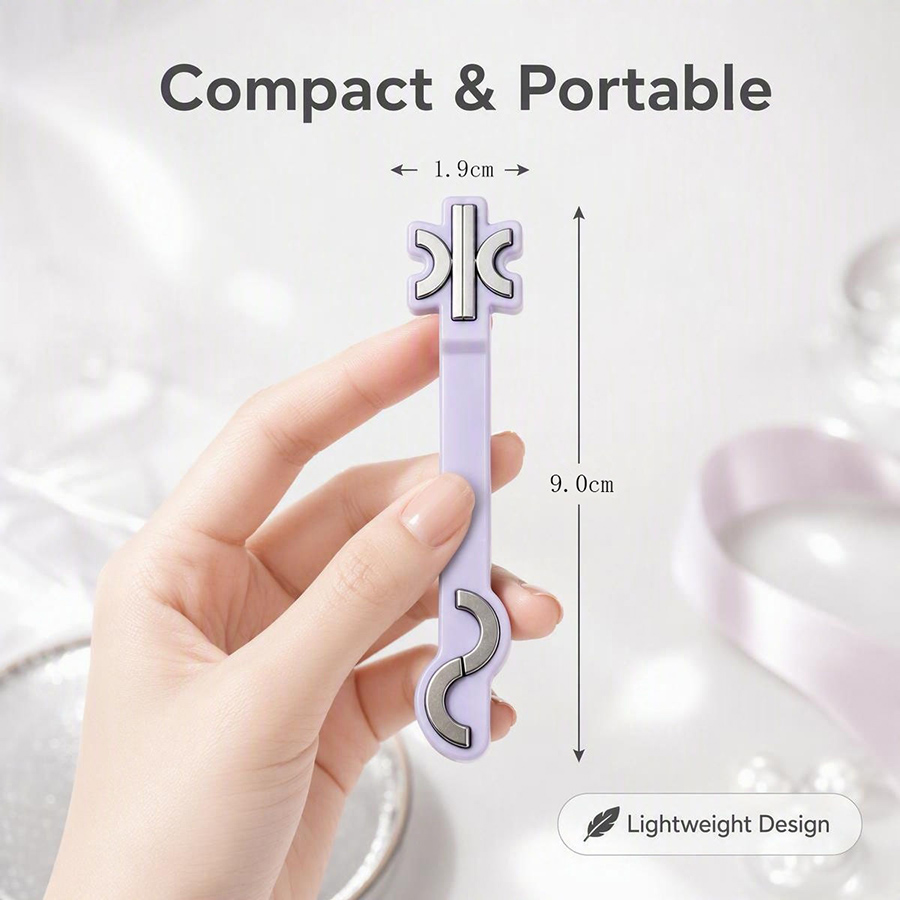 rnt-866 s-shaped ribbon cat eye nail magnet