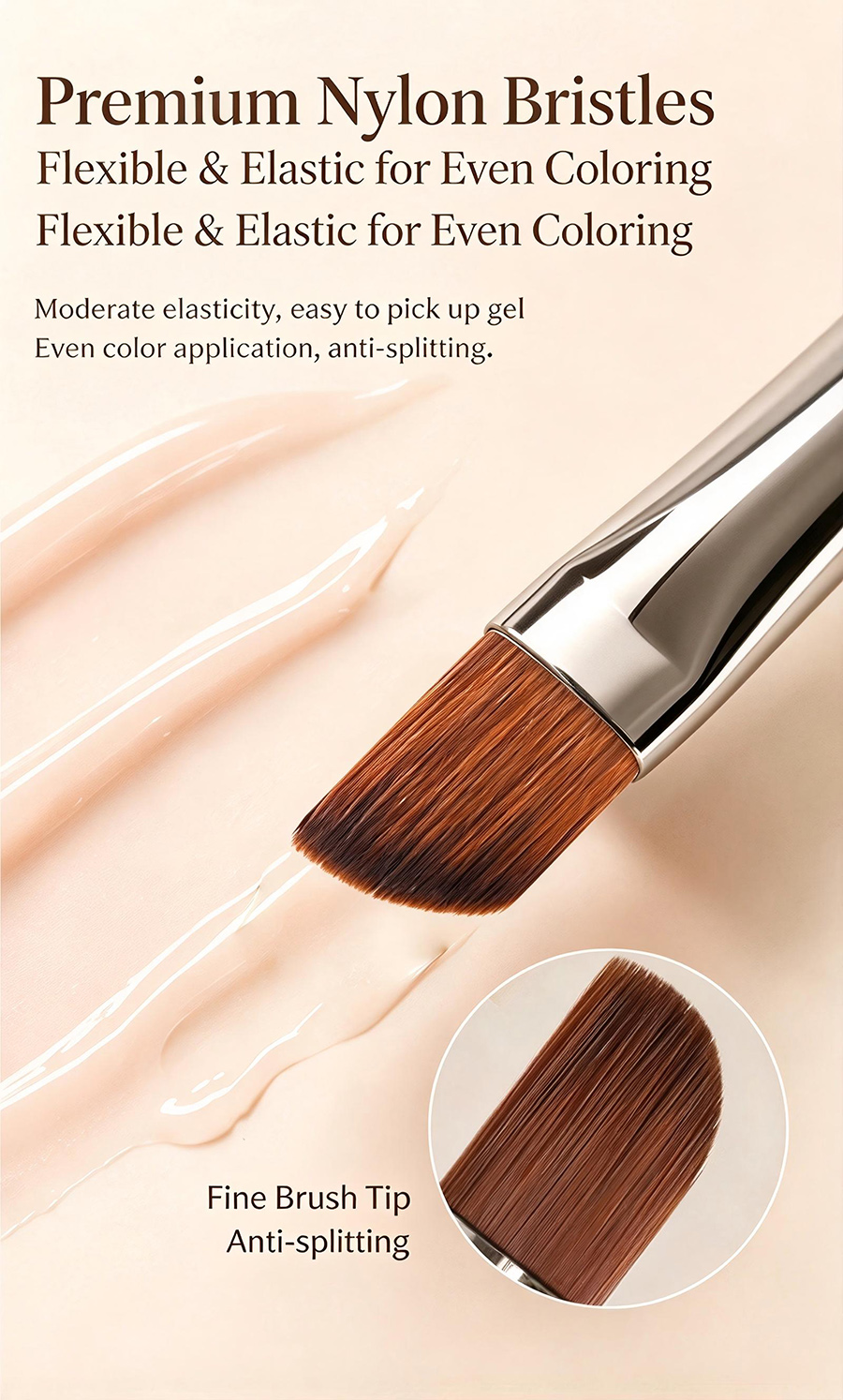 rab-65 popular large cuticle nail brush