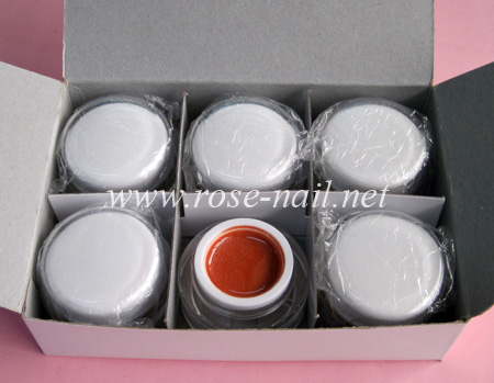 zs8152 glitter top color gel
