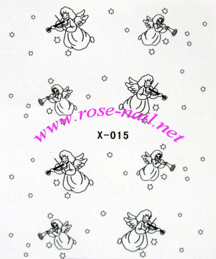 x-015 nail sticker