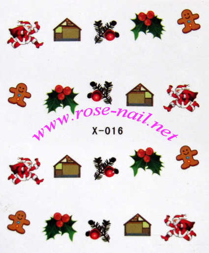 x-016 nail sticker