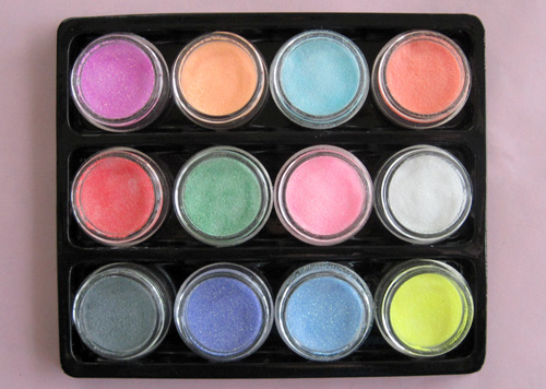 acrylic glitter powder set