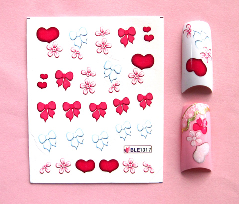 fg-ble1317 nail sticker