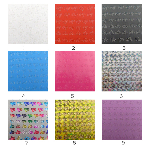 ac-42 nail sticker