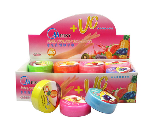rnpr-15 nail polish remover pad with fruit scents
