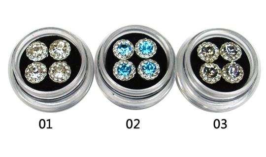 rnar-176 3d rhinestone nail deco