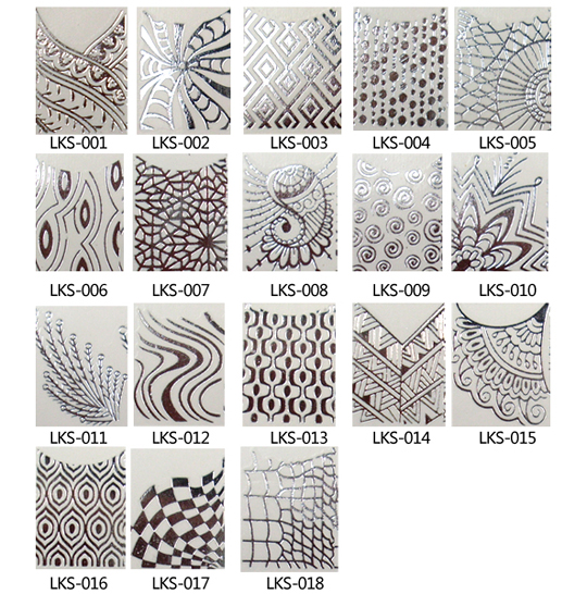 lks-001/018 silver french tattoo