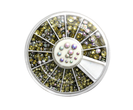 rnmf-90 3d ab color white metallic flakes