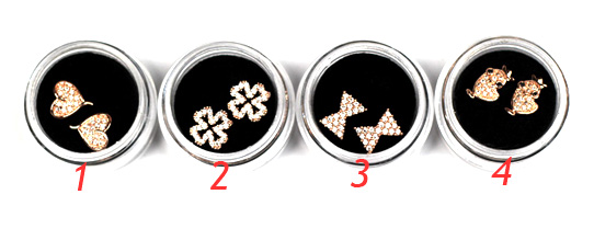 d66 rose gold nail deco