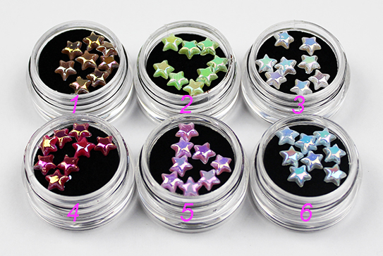 d101 nail art star pearl