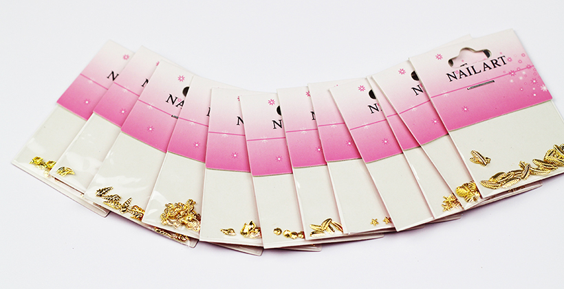gold metallic flakes in bag