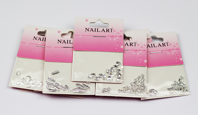 silver metallic flakes in bag