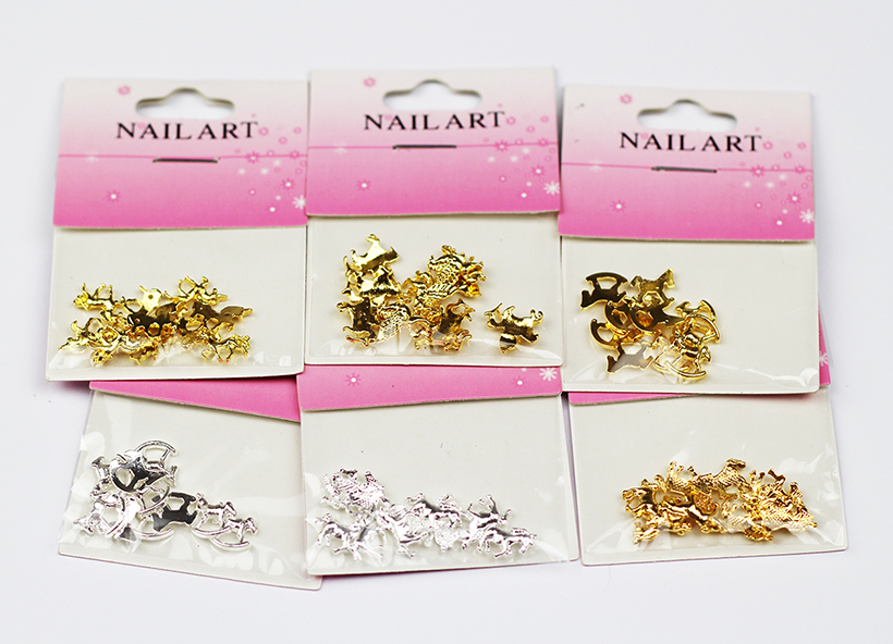 unicorn nail art overlays