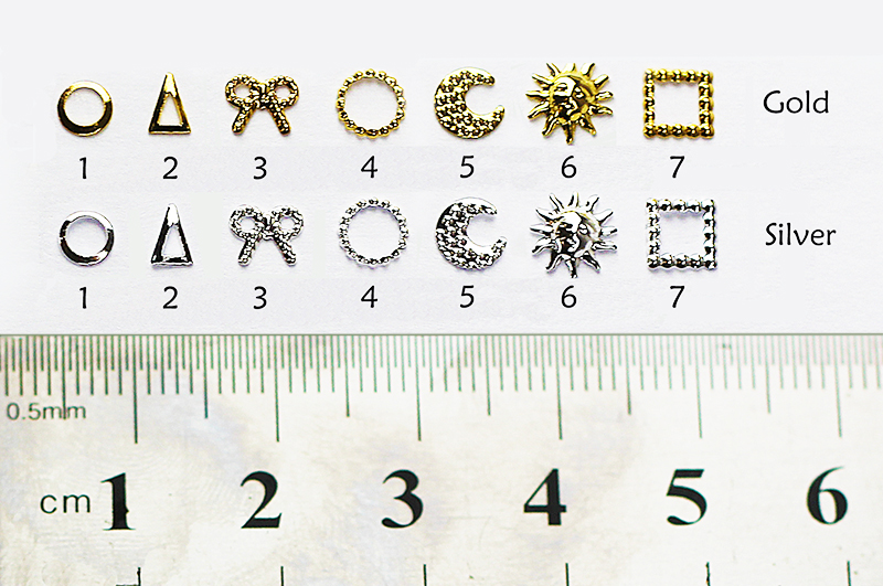 metallic flakes
