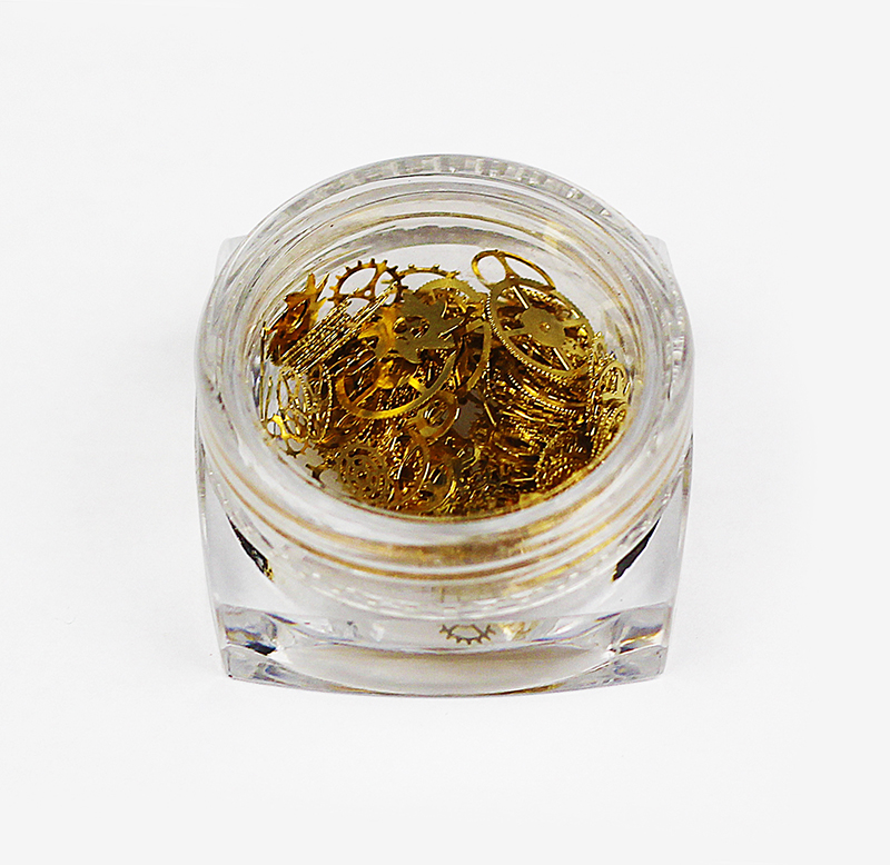 assorted metallic flakes