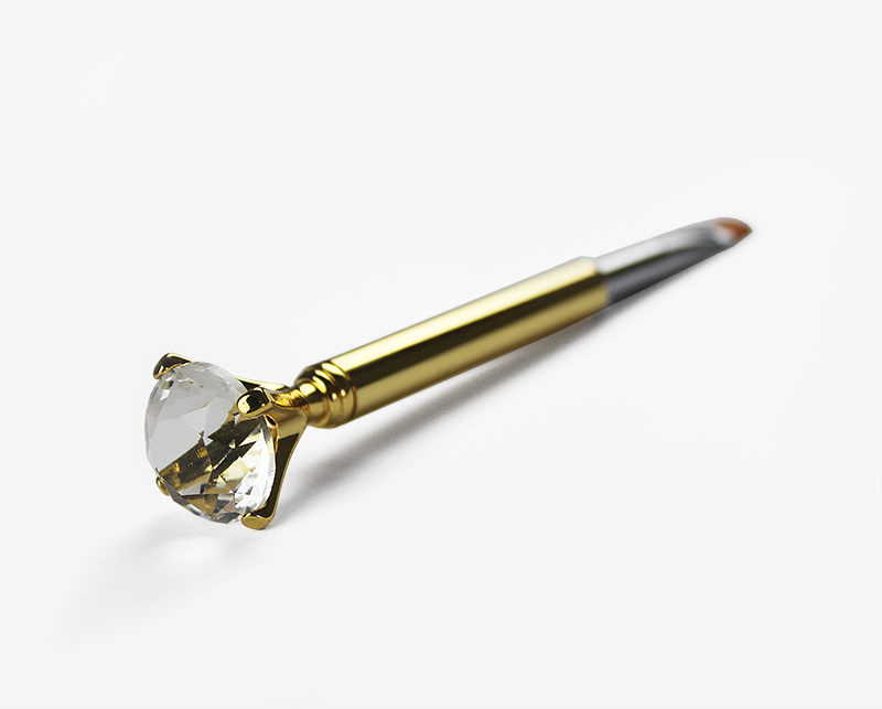 head-changeable nail art brush