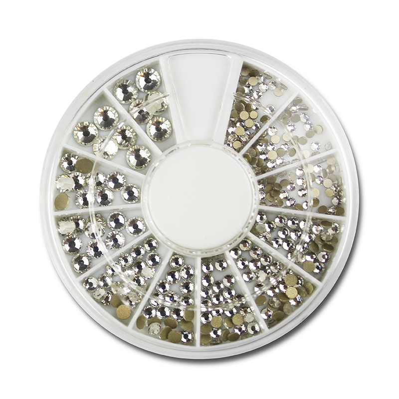 rnar-279 bright silver rhinestone