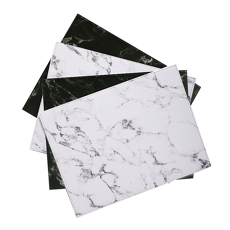 marble leather hand pad