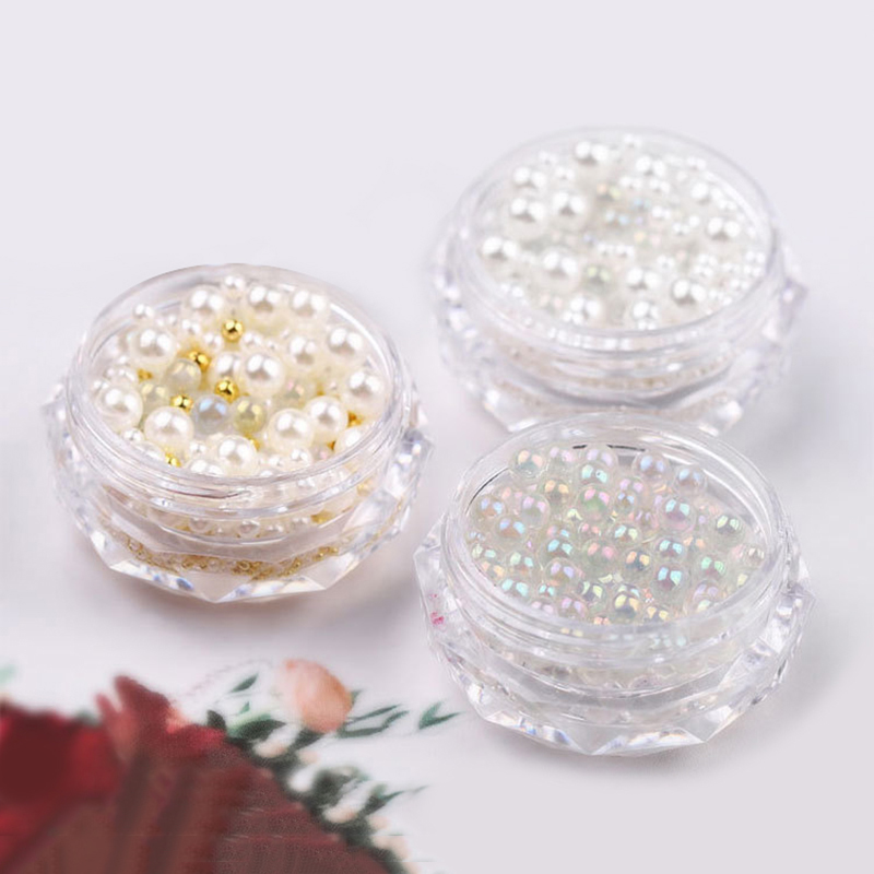 3d pearl decoration in pot