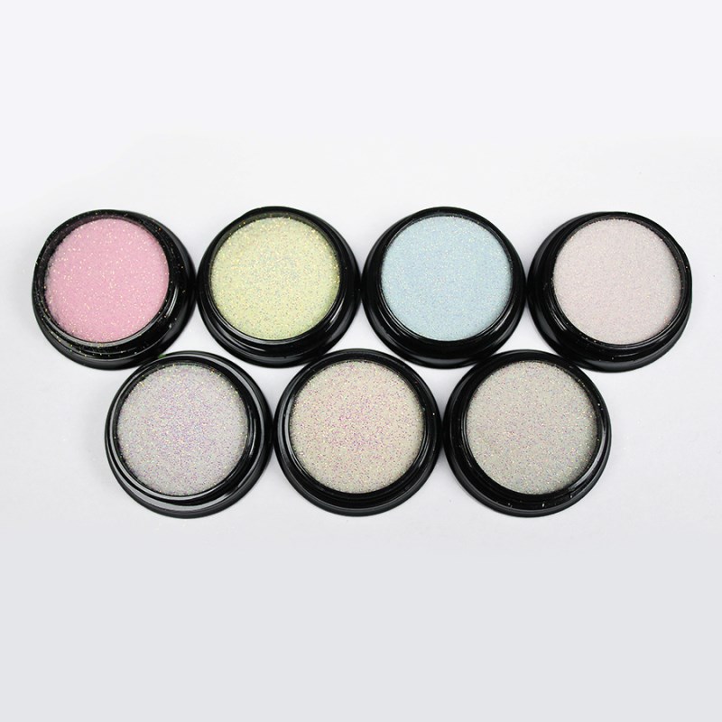 1/256 light-changing glitter powder in pot