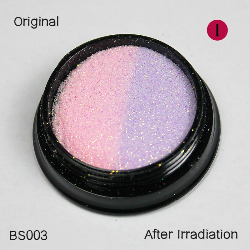 1/256 light-changing glitter powder in pot