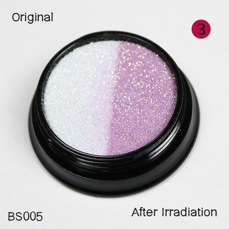 1/256 light-changing glitter powder in pot