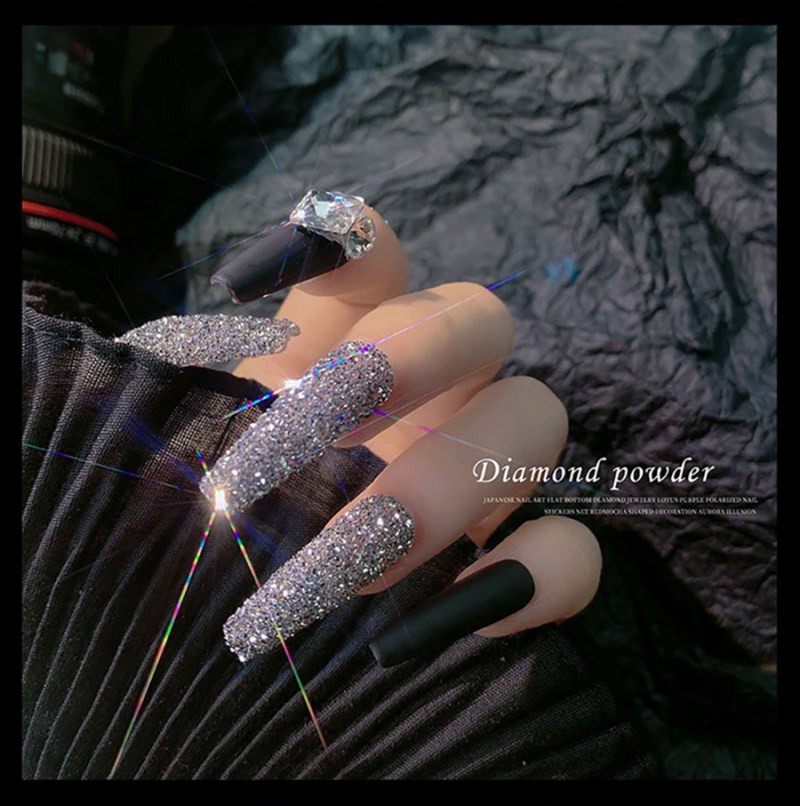 reflective broken diamond powder