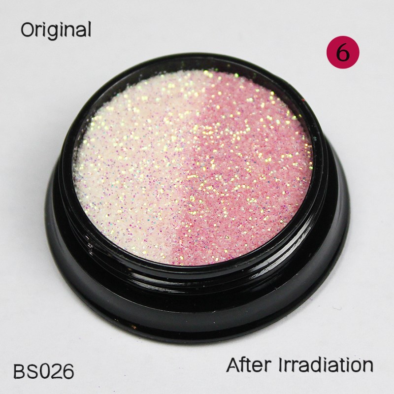 1/256 light-changing glitter powder in bottle packing