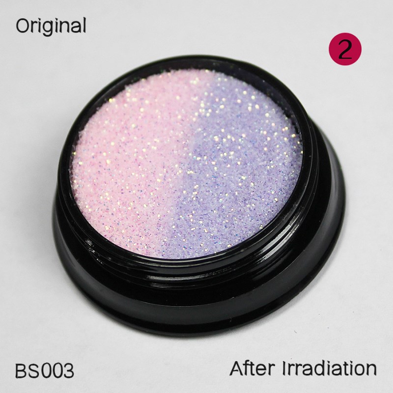 1/128 light-changing glitter powder in pot