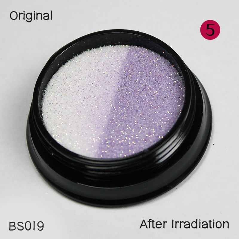 1/128 light-changing glitter powder in pot