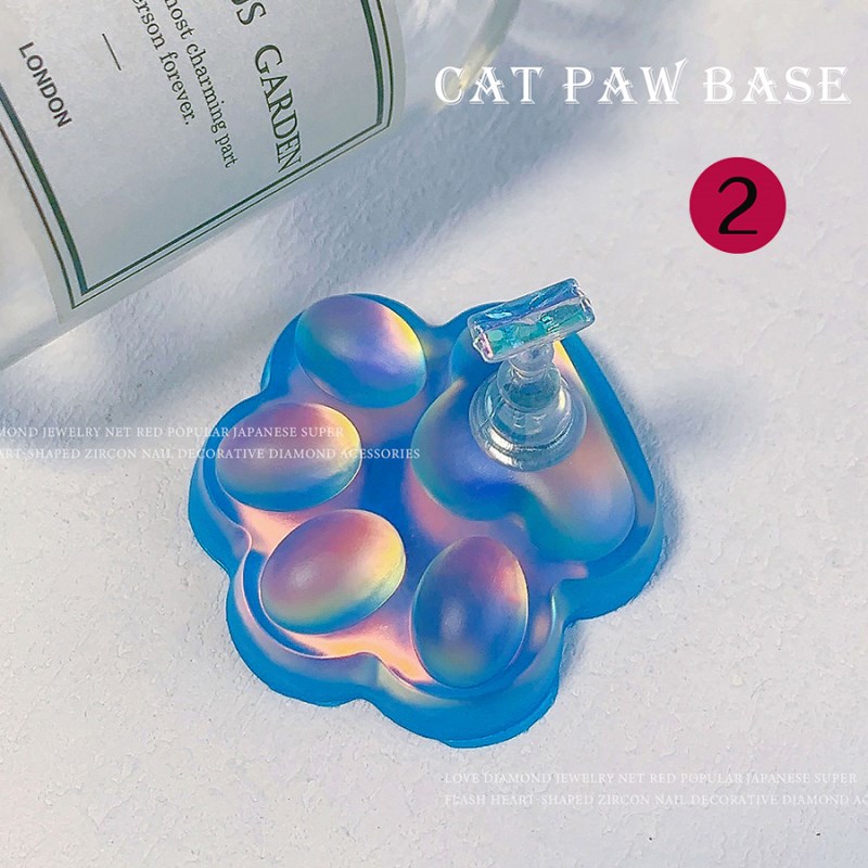 aurora cat claw nail tip display