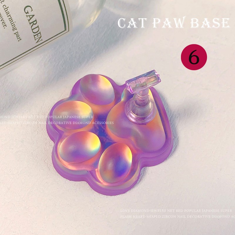 aurora cat claw nail tip display
