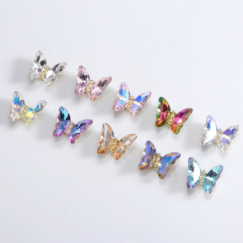d253 transparent butterfly jewelry
