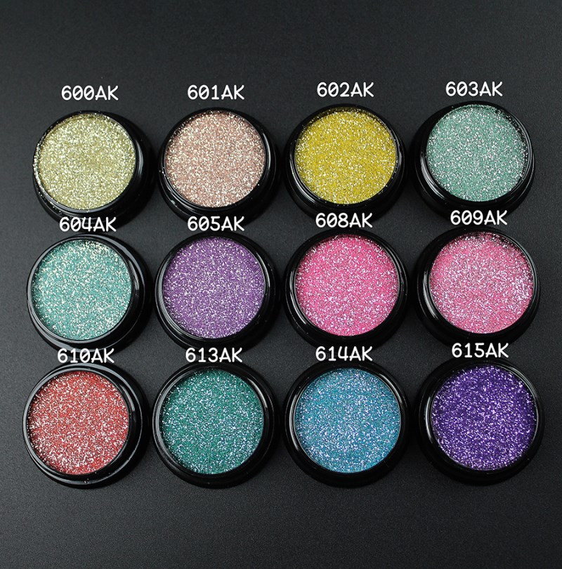 rnag-217 explosive microcrystalline degradable glitter