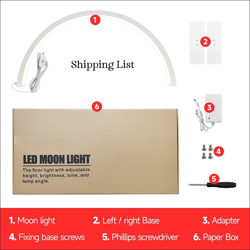 rnled40-1 small size adjustable half moon led decktop nail lamp