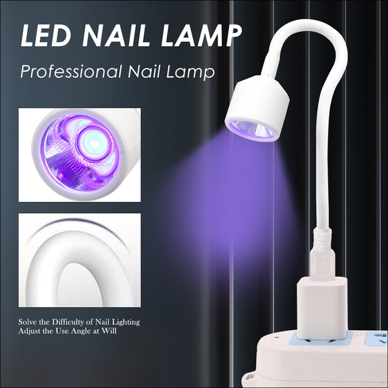 rnledh-3 new arrival mini usb nail uv lamp