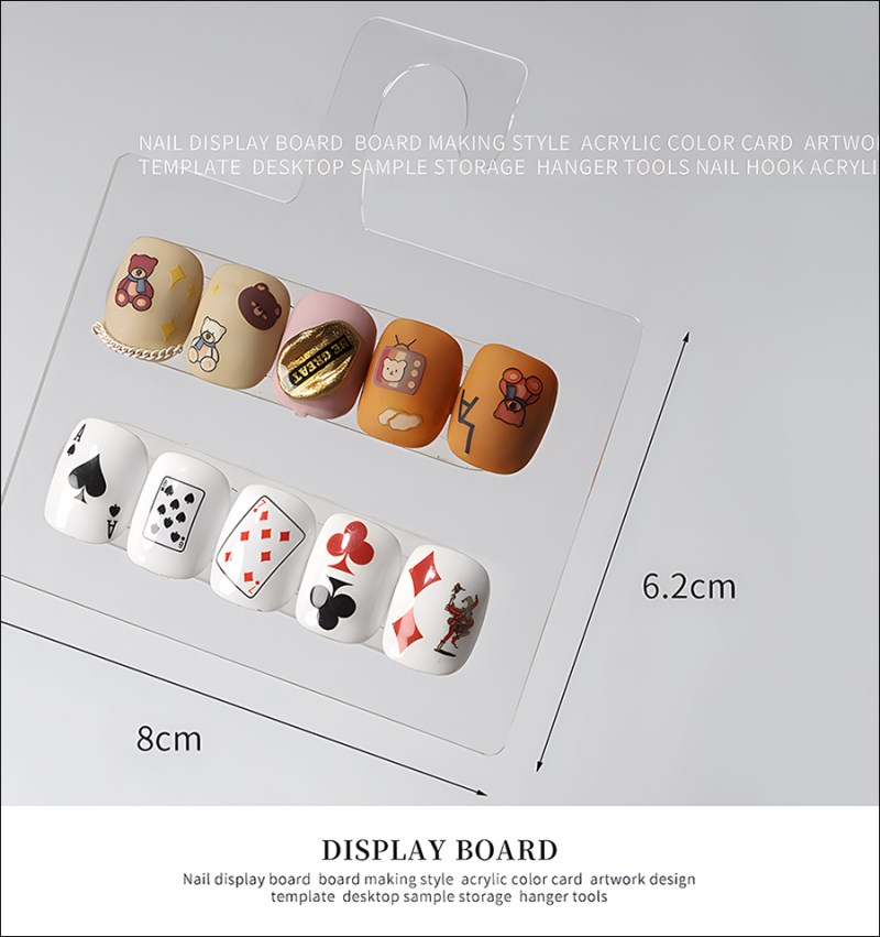 rnt-783 hanger style nail display board(large)