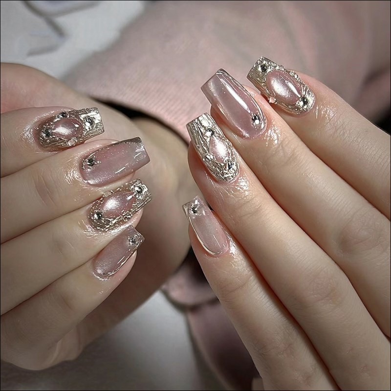 rnag-234 nail art universal white cat eye magnetic powder