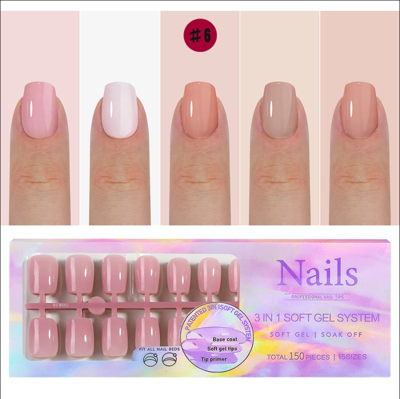 rntip-172 5-color nude traceless wearing tips