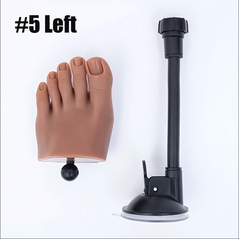 rnt-799 silicone nail practice foot model