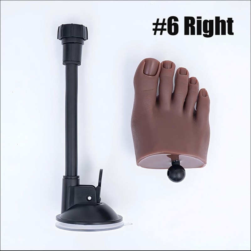 rnt-799 silicone nail practice foot model